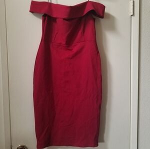 Akira NWOT Off the Shoulder Dress, Size Large